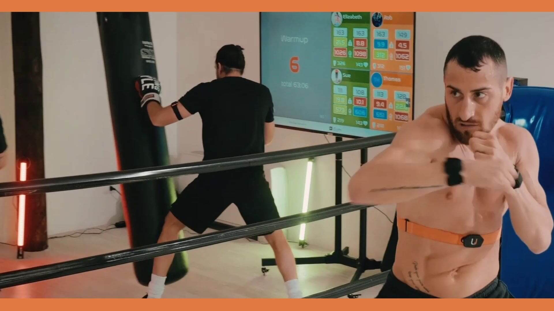 kickboxing-hiit Allenamento kickboxing HIIT con monitoraggio frequenza cardiaca